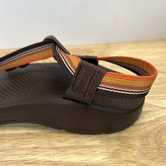 Chaco Bodhi Toe Loop Sports Sandals Belt Java Brown Orange Strap Mens Size 7 main image 5